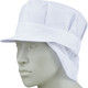 住商モンブラン MONTBLANC（モンブラン） 八角帽子たれ付 兼用 白 M 9-628（直送品）