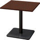 【組立設置込】 プラス ロンナ 会議テーブル ベース脚 ミドル 幅750×奥行750×高さ720mm