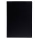 セキセイ クリップファイルダブル　発泡美人　A4　ブラック FB-2036-60 1パック（3冊入り）（直送品）