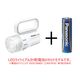 パナソニック（Panasonic）　 電池がどっちかライト　BF-BM01P-W＋エボルタネオアルカリ乾電池　20本セット オリジナル