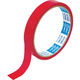 【アウトレット】ニトムズ　ＰＥクロステープ　１５ｍｍｘ１０ｍ　赤  10巻　仮止め　軽梱包　仕分け　飾り付け　マーキング　目印
