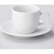みのる陶器　白磁PPコーヒー兼用受皿 (受皿のみ) 4965583889076　1セット（10個入）（直送品）