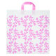アスクル 底マチポリ手提げ袋 （再生原料40％配合） Lサイズ ピンク 1箱（300枚入） オリジナル