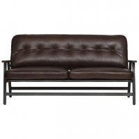 ＜LOHACO＞ ACME Furniture GRANDVIEW SOFA 168cm アクメ・ファニチャー グランドビュー ソファ 幅168cm 2.5P 2.5人掛け 革製 レザー【2個口】画像