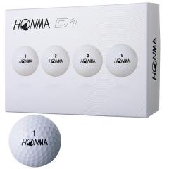 ＜LOHACO＞ 本間ゴルフ HONMAD1 ボール 1ダース(12個入り) ホワイト