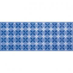 ＜LOHACO＞【ランチェッティ】 ファラオ キッチンマット 約60×150cm ブルー画像