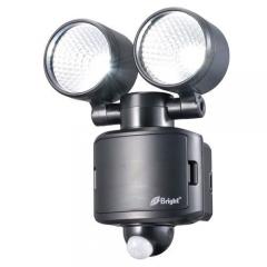 ＜LOHACO＞ E-Bright LEDセンサーライト 乾電池式 2灯_LS-B265A-K 07-8724画像