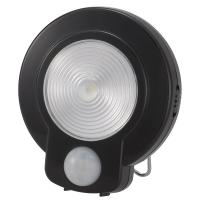 ＜LOHACO＞ LEDセンサーライト 本体ブラック 白色LED_NIT-L03M-K 07-9755画像
