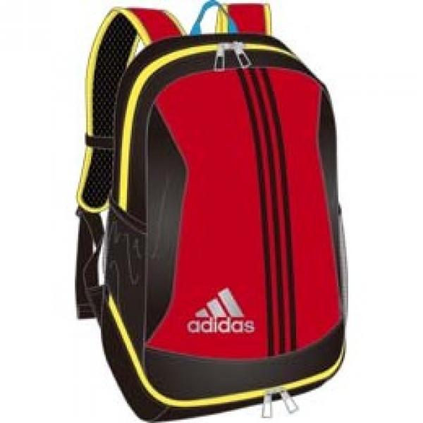 ＜LOHACO＞ （セール）adidas（アディダス）サッカー バックその他 フットボールキッズバックパック20L A97141 RED／BLK メンズ NS