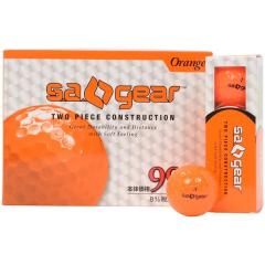 ＜LOHACO＞ （セール）s.a.gear（エスエーギア）ゴルフ ダースボール 他 SAGEAR カラーボール ダース SA-Y16-202-008 オレンジ画像