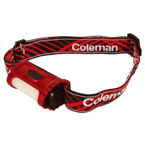 ＜LOHACO＞ （セール）COLEMAN（コールマン）キャンプ用品 フラッシュライト ヘッドライト ラティチュード／80（レッド）2000027310