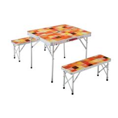 ＜LOHACO＞ （セール）（送料無料）COLEMAN（コールマン）キャンプ用品 キッチンテーブル 一体型テーブル ナチュラルモザイクファミリーリビングセットミニプラス 2000026758
