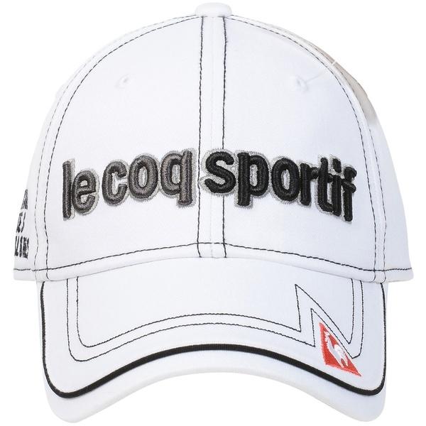 ＜LOHACO＞ le coq sportif（ルコックスポルティフ） ゴルフ アクセサリー クリップマーカー付きコットンＣＡＰ QG0264 メンズ F N942