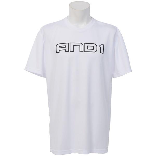 ＜LOHACO＞ （セール）AND1（アンドワン）バスケットボール メンズ 半袖Tシャツ LOGO TEE S737010018 WHITE