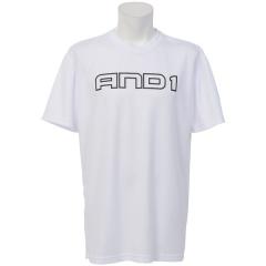 ＜LOHACO＞ （セール）AND1（アンドワン）バスケットボール メンズ 半袖Tシャツ LOGO TEE S737010018 WHITE画像