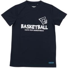 ＜LOHACO＞ （セール）s.a.gear（エスエーギア）バスケットボール ジュニア 半袖Tシャツ ジュニア半袖グラフィックTEE BASKETBALL SA-S18-103-011 ジュニア ネイビー