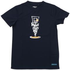 ＜LOHACO＞ （セール）s.a.gear（エスエーギア）バスケットボール ジュニア 半袖Tシャツ ジュニア半袖グラフィックTEE SHOOT SA-S18-103-012 ジュニア ネイビー