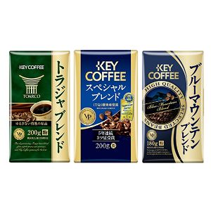 LOHACO - 【コーヒー粉】キーコーヒー VPトラジャブレンド 1袋（200g）