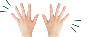 ウタマロリキッドはアミノ酸系洗浄成分で手肌にやさしい。