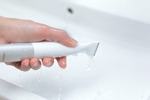 使用後は本体を丸ごと水で洗い流せるから、清潔に使える