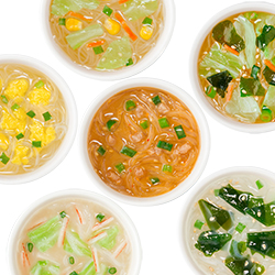 ６種類のスープの特長