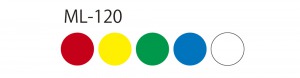 ５色セットで色分けに便利！ニチバンのカラー丸ラベル