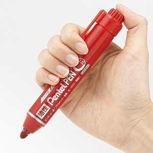 LOHACO - ぺんてる 油性ペン ノック式ハンディS PentelPEN 細字 丸芯 